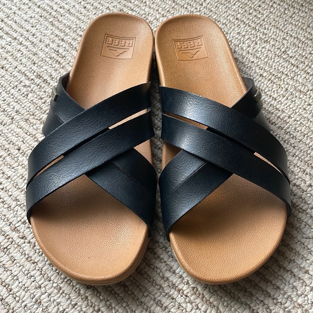 REEF Horizon X slide in black